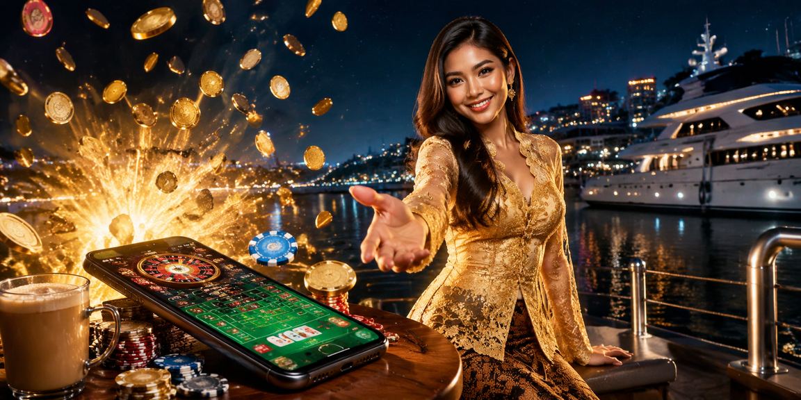 Penggunaan aplikasi kasino mudah alih bergaya kebaya di Malaysia